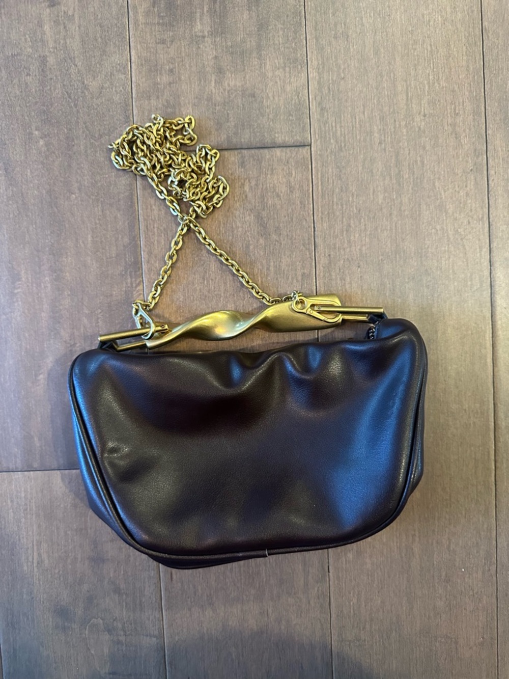 Zara Women’s Leather Crossbody Bag